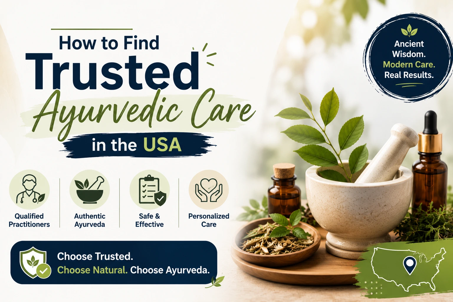 How to Find Trusted Ayurvedic Care in the USA?